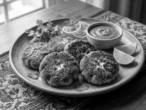 Hyderabadi Shikampuri Kebab