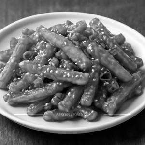 Honey chilli potato