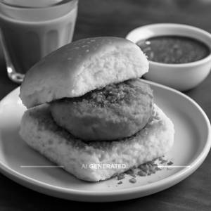 Aloo Tikki Vada Pav
