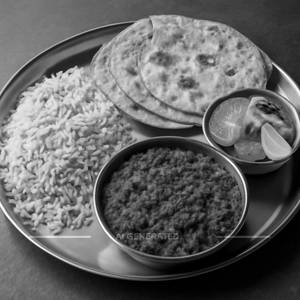 Mutton Keema Thali