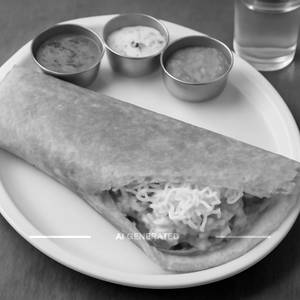 Masala Dosa With Cheese