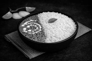 Dal Makhani With Steam Rice Bowl