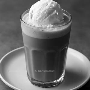 Cold Coffee With Ice Cream