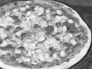 Baby Corn Cheese Pizza
