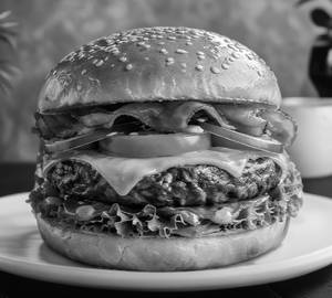 Tandoori paneer burger