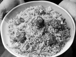 Veg Schezwan Manchurian Fried Rice