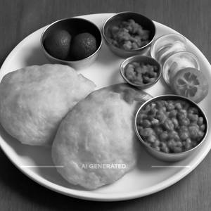 Chole Bhature Combo