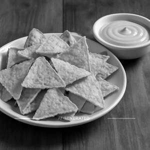 Nachos with cheese