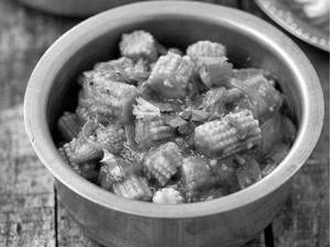 Baby Corn Mushroom Masala
