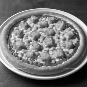 Paneer Sweet Corn Pizza