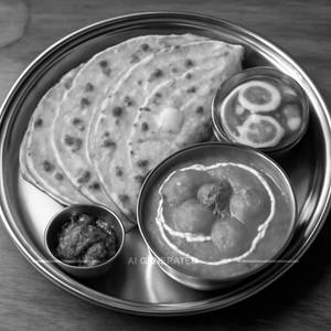 Mini Butter Paneer Masala Thali