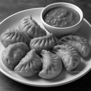 Veg Fried Momos [8 pieces]