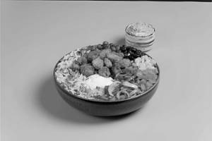 Crispy Mushroom Rice Bowl (mini)