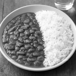 Rajma + rice