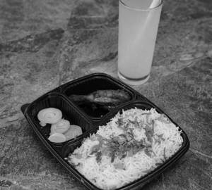 Chicken Biriyani+Chicken Tanadoori+ Lime Juice