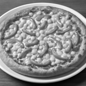 Corn Capsicum Pizza