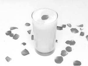 Rose Milkshake