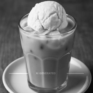Cold Coffee with Ice Cream