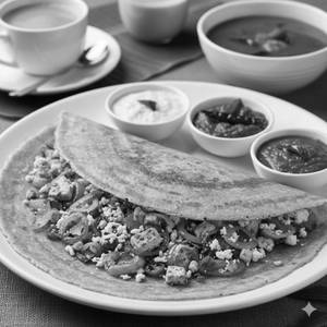Paneer Onion Dosa