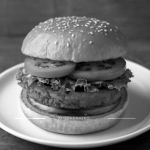 Veg burger [large]
