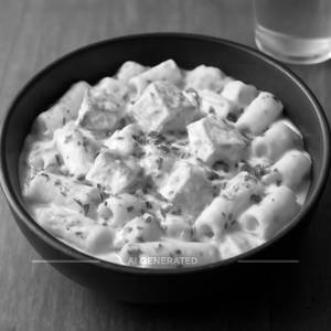 Paneer white sauce pasta