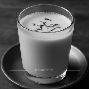 Hot Kesar Milk