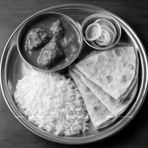 Chicken Curry Thali