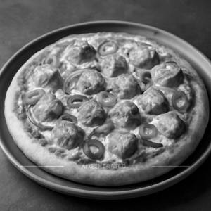 Spicy Paneer Pizza