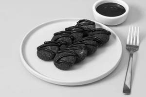 Chocolate Overload Mini Pancakes (Dark) [8 Pieces]