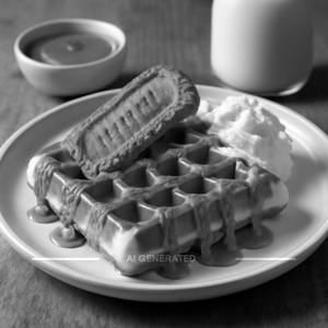 Biscoff Waffle