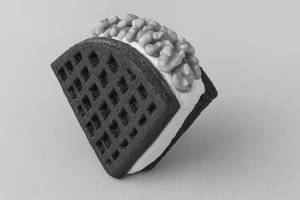 Walnut Brownie Waffle