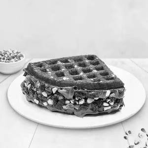 Almond Brownie Waffle