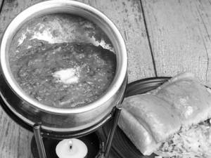 Khada Pav Bhaji