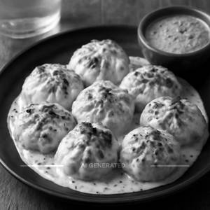 Afghani Paneer Momos