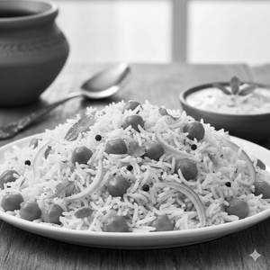 Chollay Chawal Thali