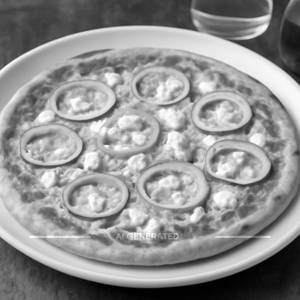 "Cheese Oinon pizza                