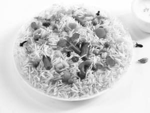 Green Peas Biryani