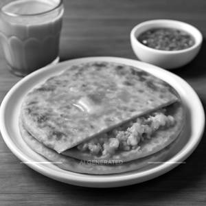 Butter Paneer Paratha