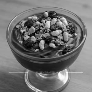 Dry Fruit Choco Cream