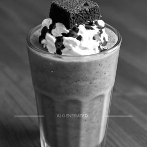 Brownie frappe