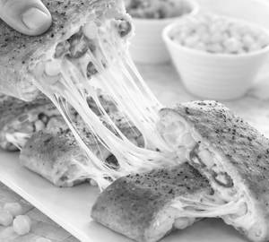 Stuffed garlic bread