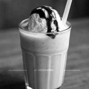 Milk Shake with Ice Cream