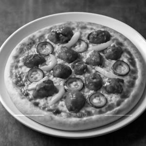 Chicken 65 Pizza [8 Inches]