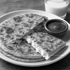 Cheese Aloo Paratha