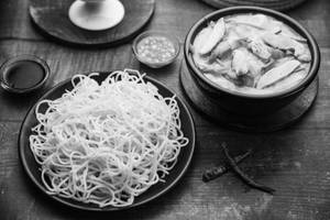 Chicken Cantonese Noodles Gravy
