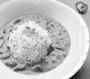 Veg Red Thai Curry Rice