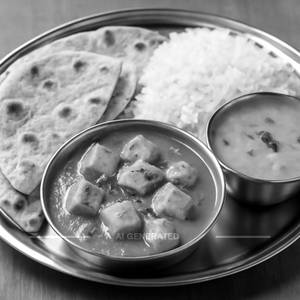Paneer Cheese Thali