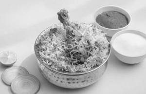 Chicken Dum Biryani Full