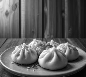 Chicken fried momos half