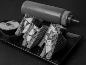 Paneer Tikka Toast Sandwich